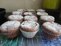 Babeczki (brownies) z malinami.jpg Babeczki (brownies) z malinami.jpg